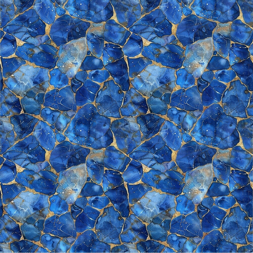 Lapis Lazuli Gemstones Fat Quarter Bundle