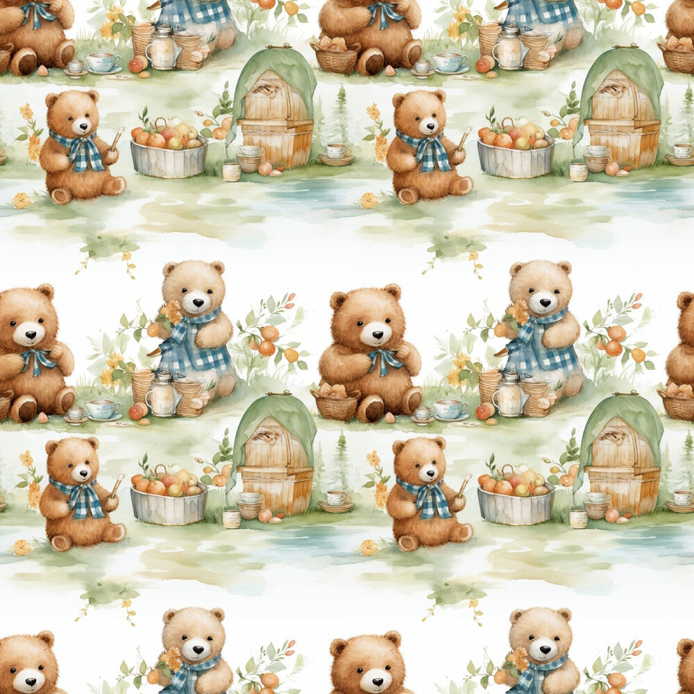 Classic Teddy Bear Fat Quarter Bundle