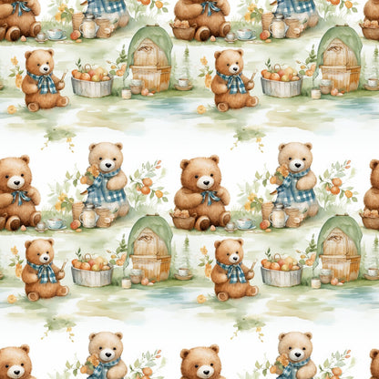 Classic Teddy Bear Fat Quarter Bundle