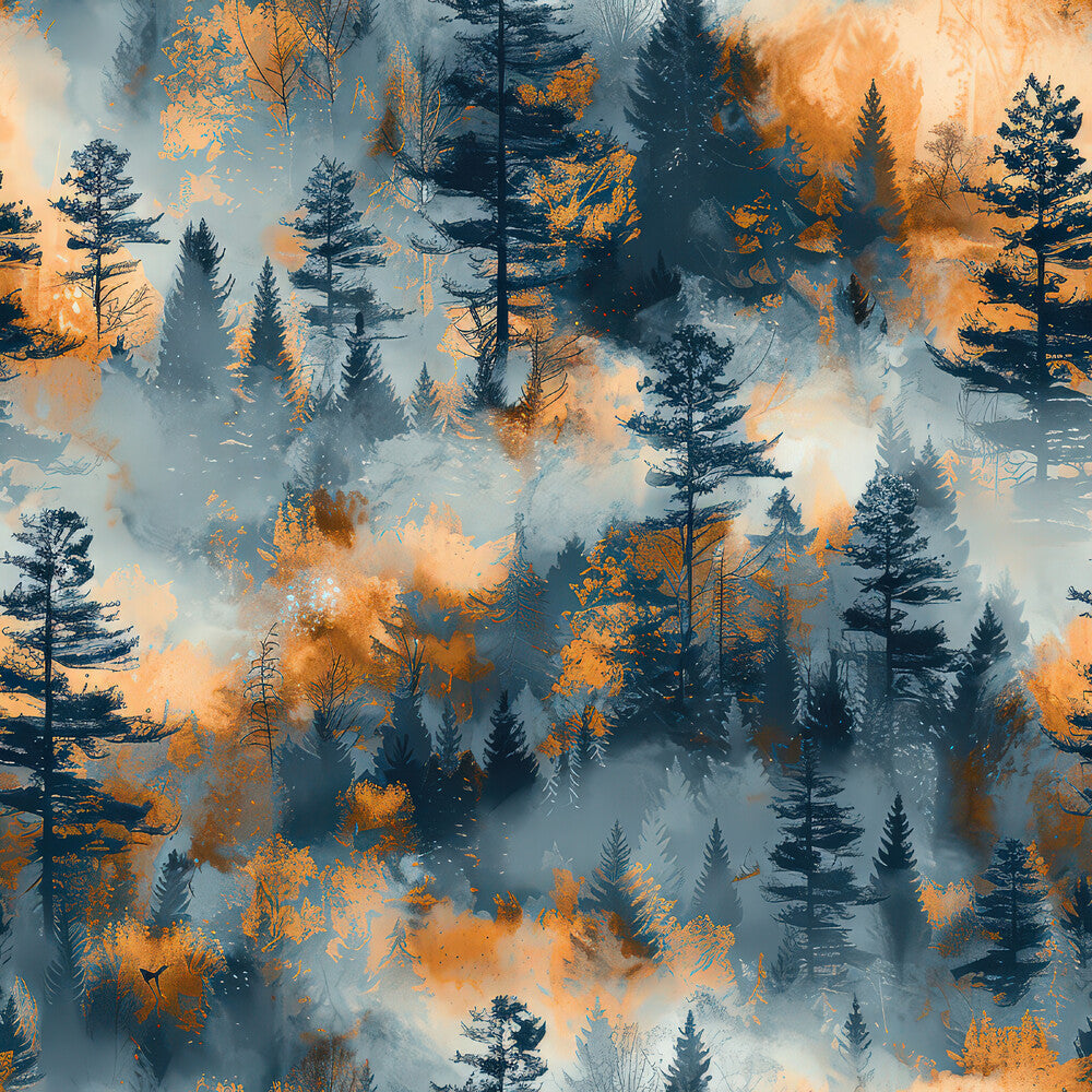 Misty Morning Mountains Fat Quarter Bundle