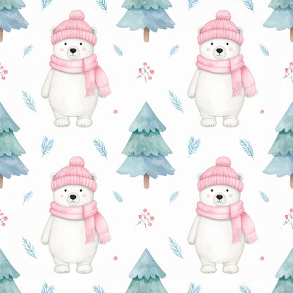 Pastel Christmas Wonderland Fat Quarter Bundle