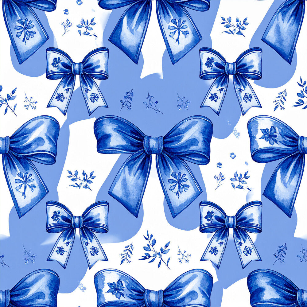 Royal Blue Ornament Elegance Fat Quarter Bundle