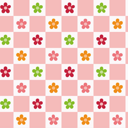 Checkered Florals Fat Quarter Bundle