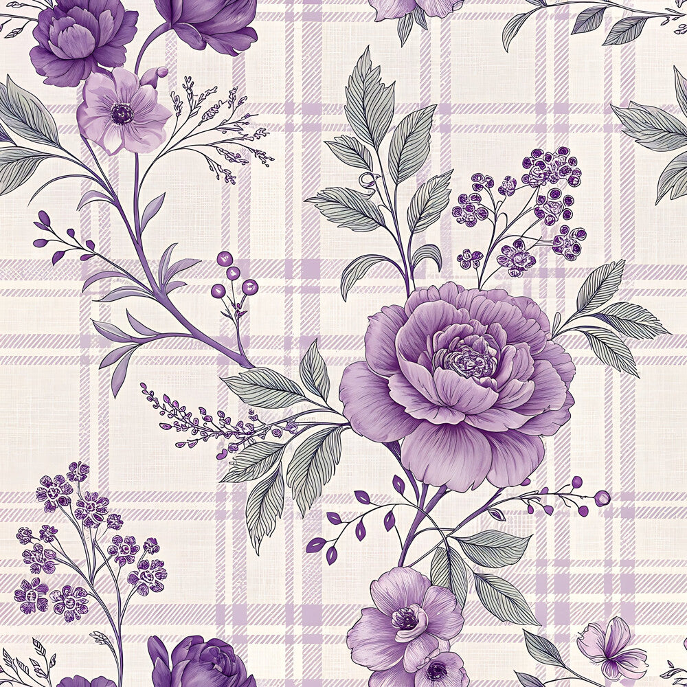 Lavender Cottage Floral Fat Quarter Bundle