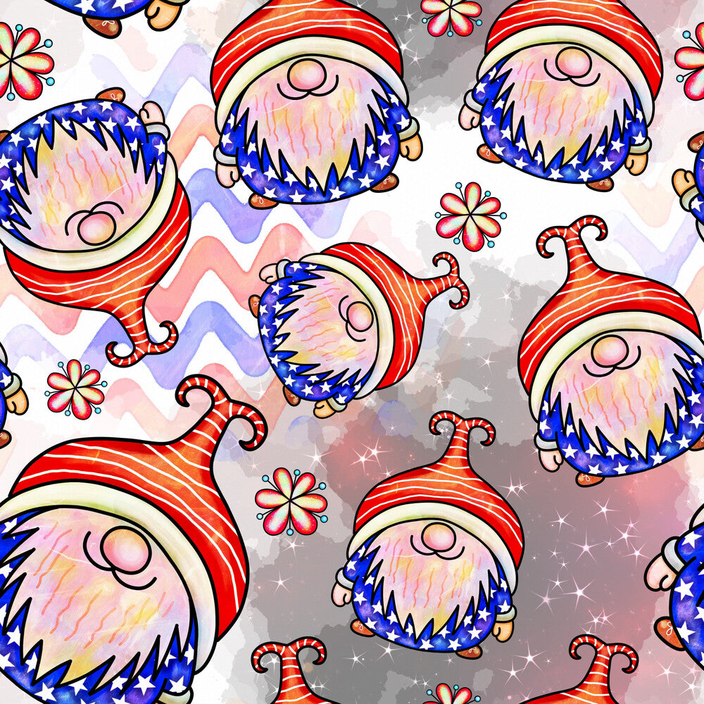 Patriotic Gnomes Fat Quarter Bundle