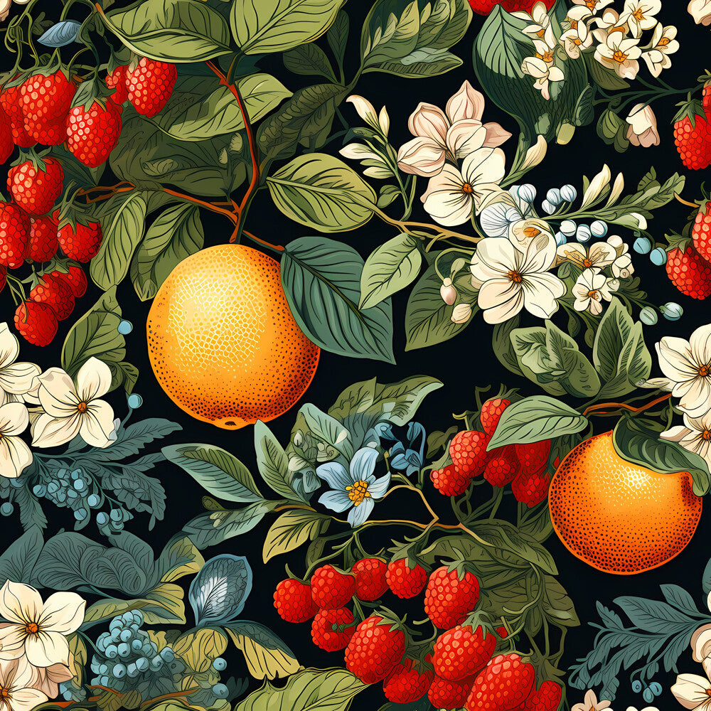 Retro Fruity Garden Fat Quarter Bundle