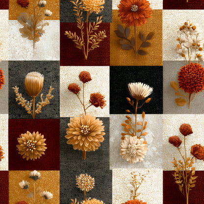 Boho Floral Patchwork Fat Quarter Bundle