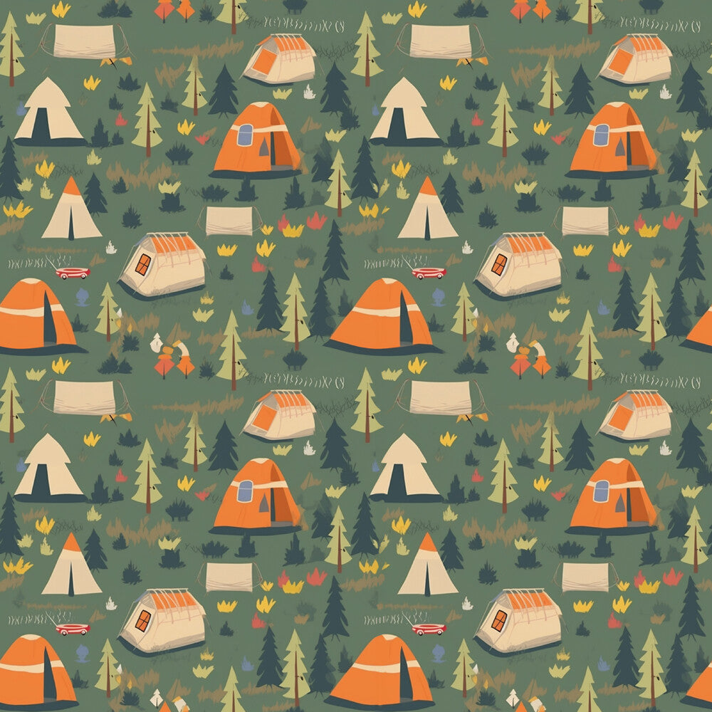 Camping Graphics Fat Quarter Bundle