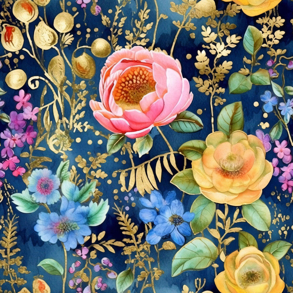 Artists Garden Wildflowers Floral Meadow Fat Quarter Bundle