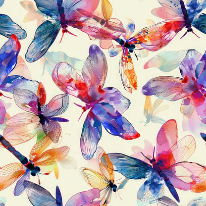 Alcohol Ink Dragonfly Fat Quarter Bundle