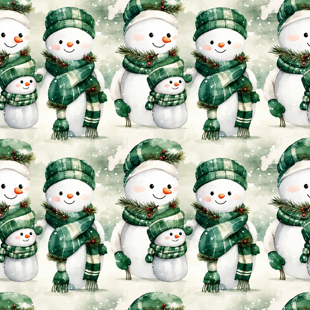 Vintage Emerald Christmas Fat Quarter Bundle