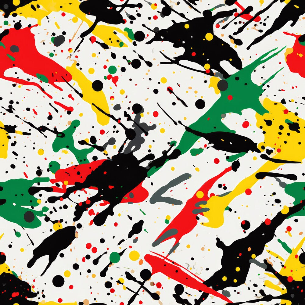 Juneteenth Paint Splatter Fat Quarter Bundle