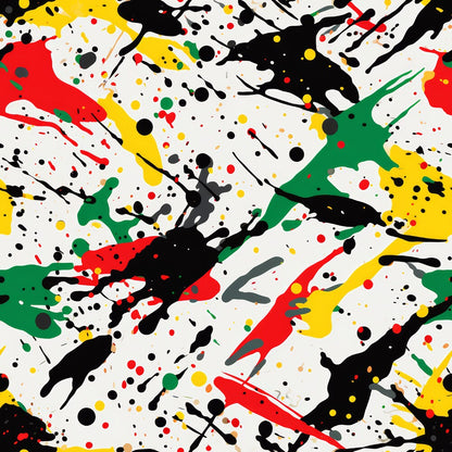 Juneteenth Paint Splatter Fat Quarter Bundle