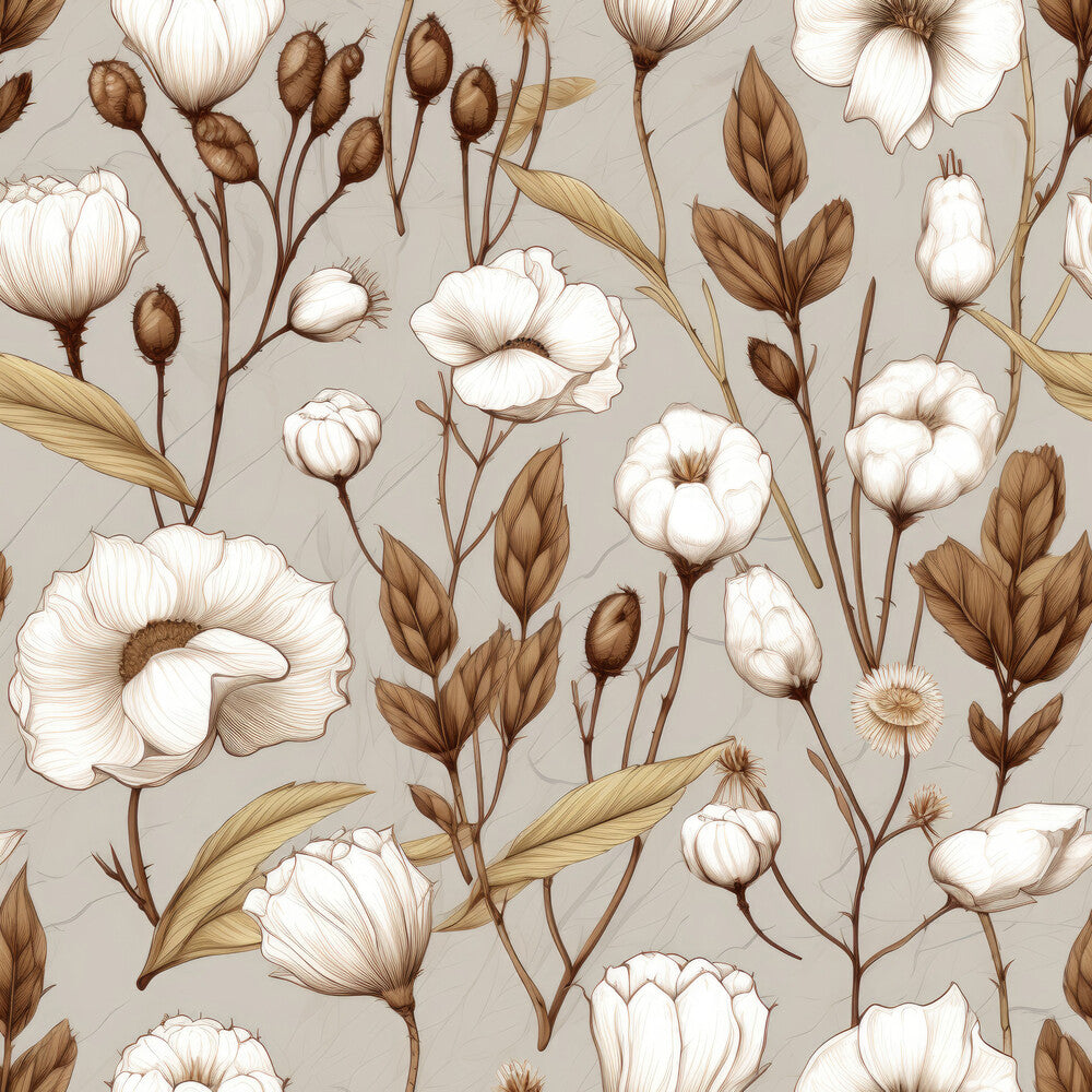Cotton Flowers Fat Quarter Bundle