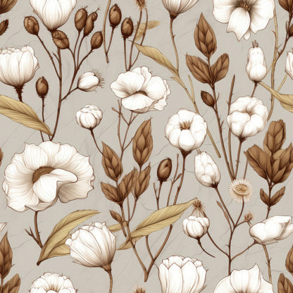 Cotton Flowers Fat Quarter Bundle