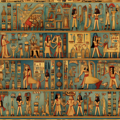 2D Ancient Egypt Fat Quarter Bundle