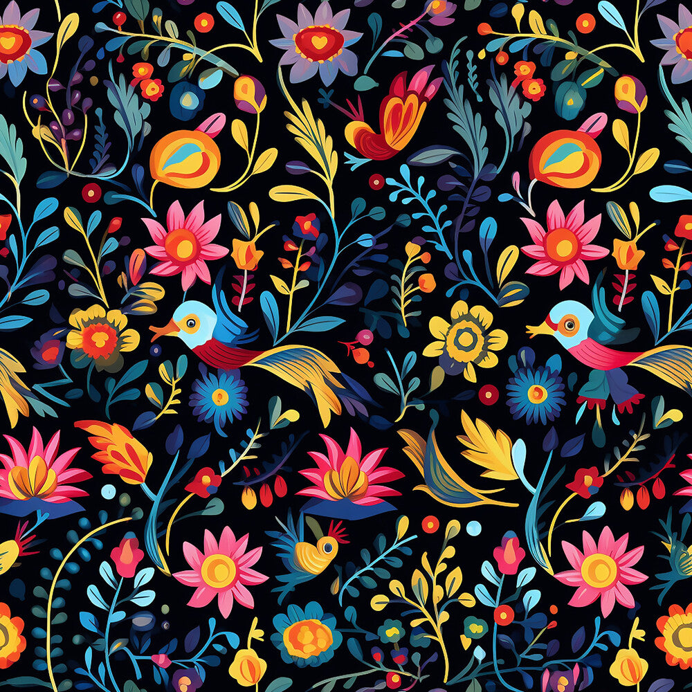 Mexican Floral Fiesta Fat Quarter Bundle