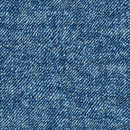 Blue Jean Denim Fabric Texture Fat Quarter Bundle