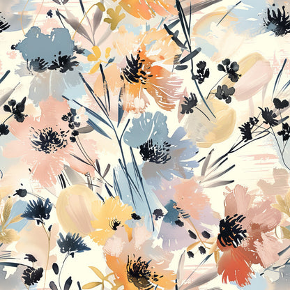 Abstract Meadow Flowers Fat Quarter Bundle