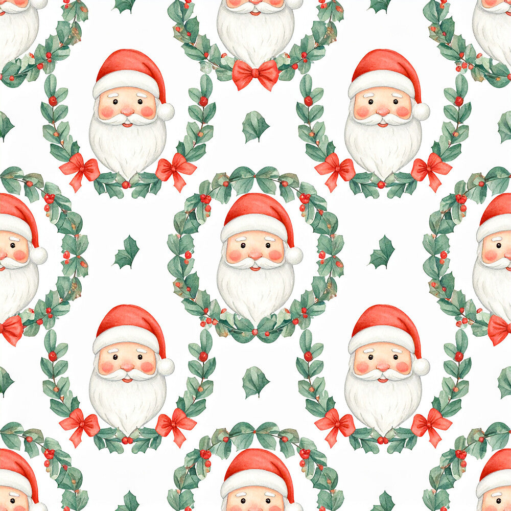 Preppy Christmas Classic Santa Fat Quarter Bundle
