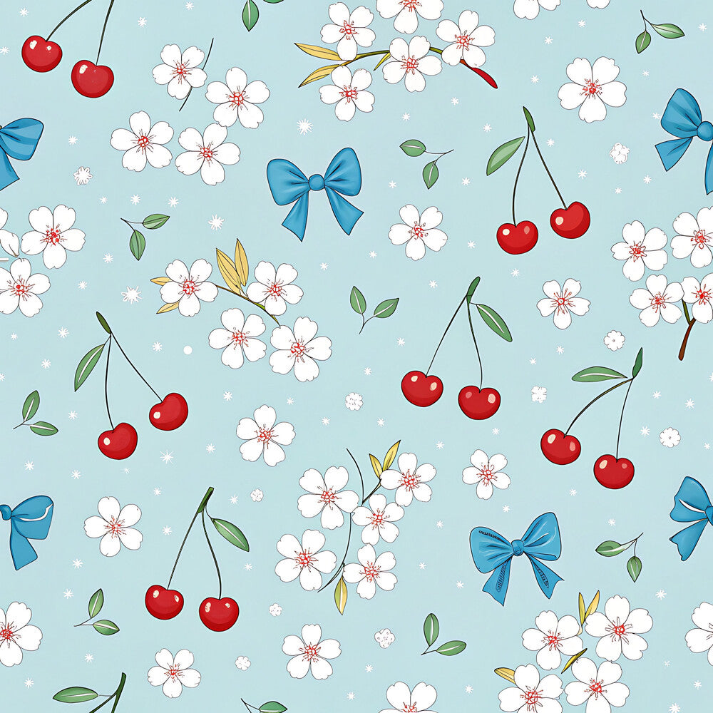 Cherry Floral Fat Quarter Bundle