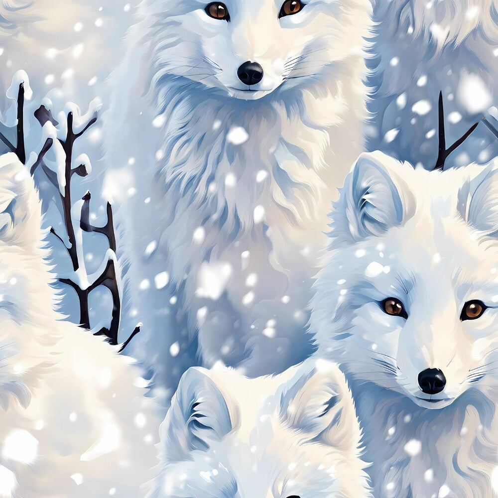 Winter Animals Fat Quarter Bundle