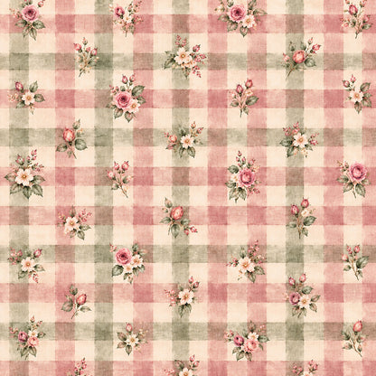 Dusty Rose Cottage Garden Fat Quarter Bundle