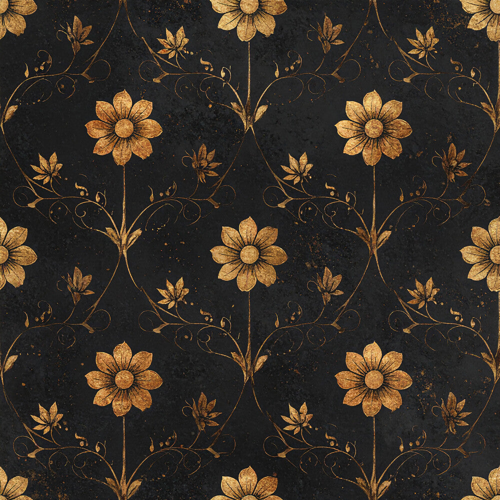 Vintage Black Spider Fat Quarter Bundle