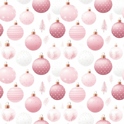 Pink Christmas Fat Quarter Bundle