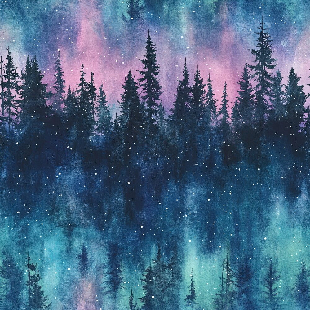 Northern Lights Forest Fat Quarter Bundle