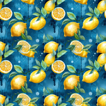 Lemons and Citrus Sour Splash Fat Quarter Bundle