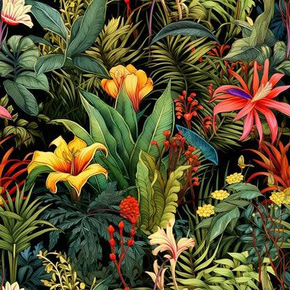 Tropical Flowers Fat Quarter Bundle