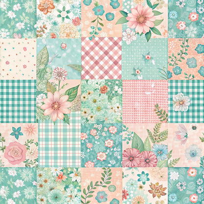 Spring Patchwork Fat Quarter Bundle
