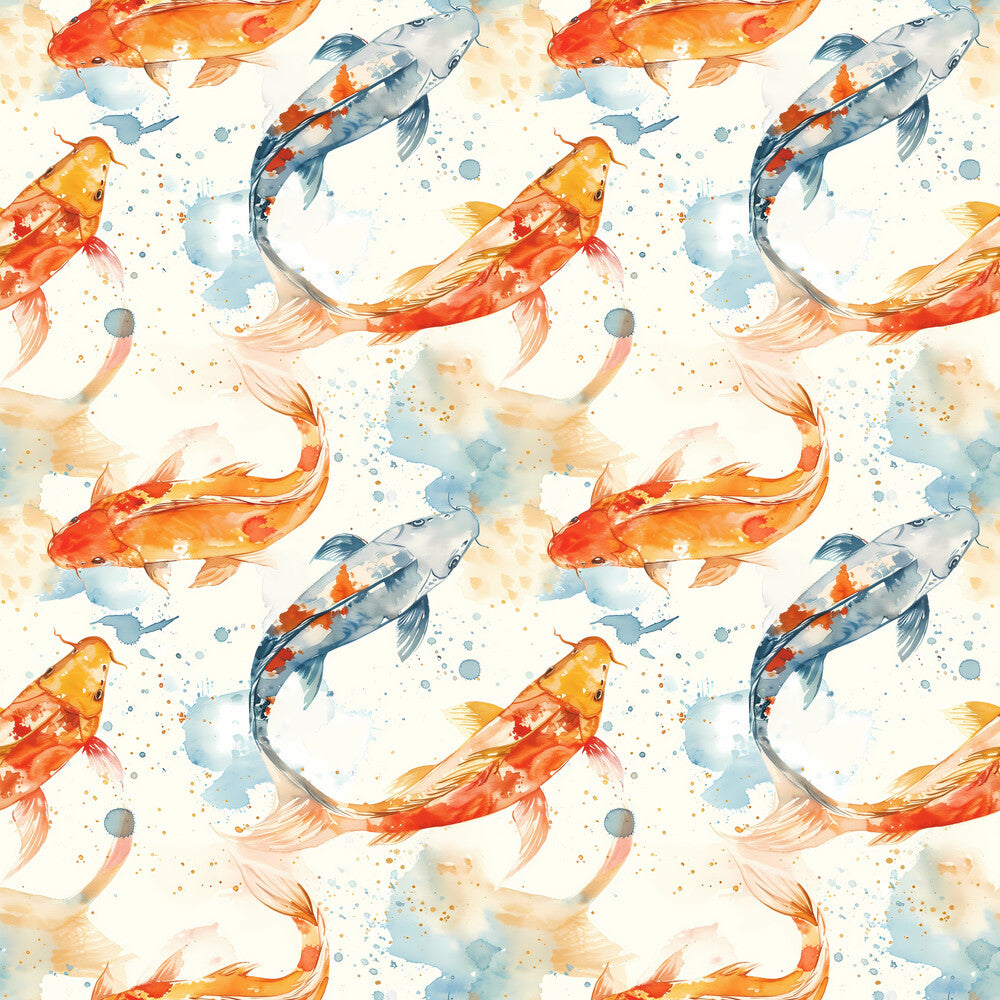 Watercolor Fish Fat Quarter Bundle