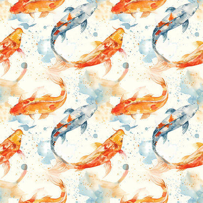 Watercolor Fish Fat Quarter Bundle