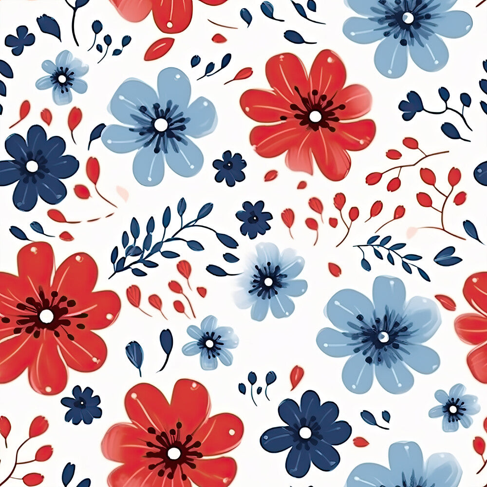 Patriotic July Fat Quarter Bundle