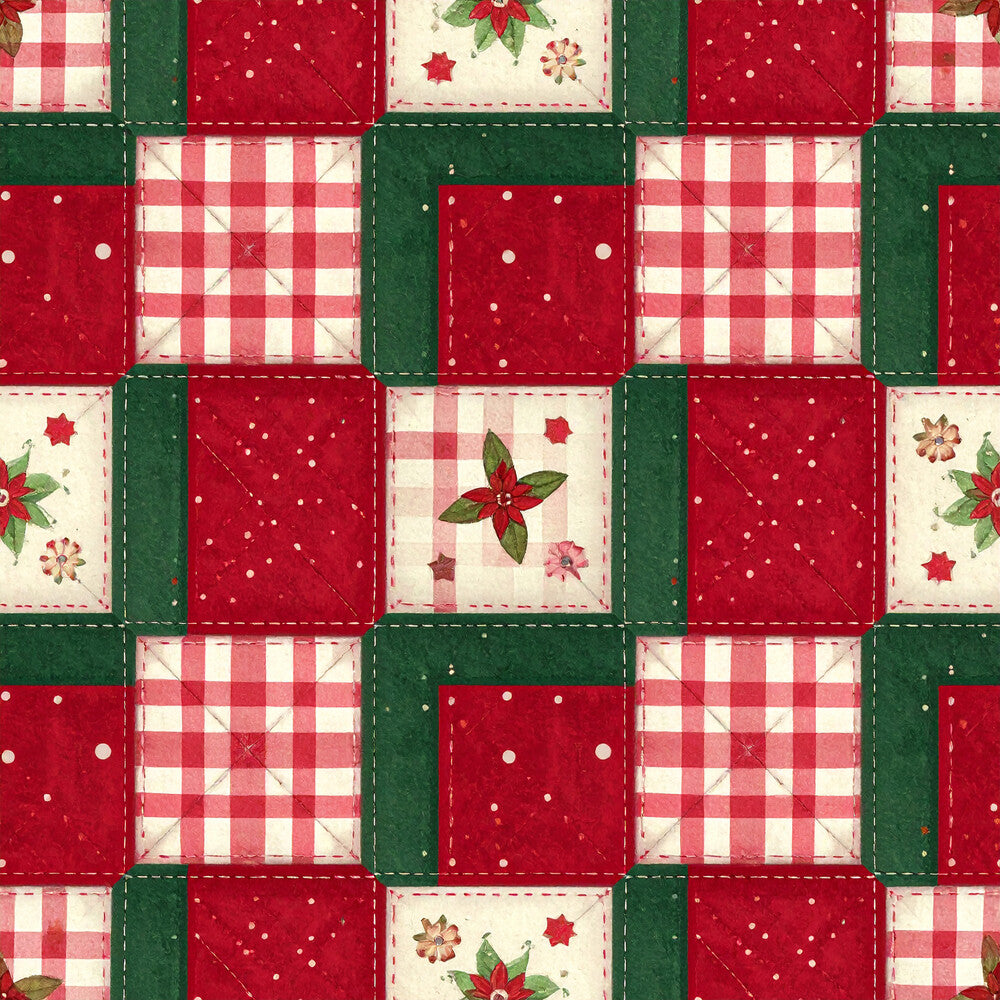 Whimsical Vintage Christmas Fat Quarter Bundle