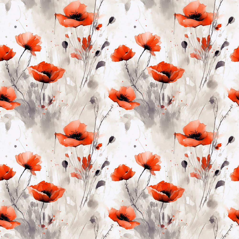 Fields of Poppies Fat Quarter Bundle