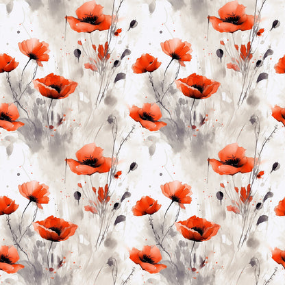 Fields of Poppies Fat Quarter Bundle