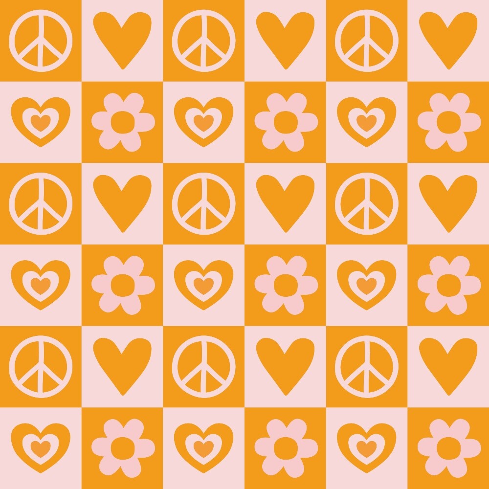 Groovy Peace and Love Fat Quarter Bundle