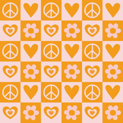 Groovy Peace and Love Fat Quarter Bundle