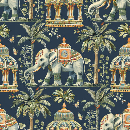 Ananyas Elephant Elegance Fat Quarter Bundle