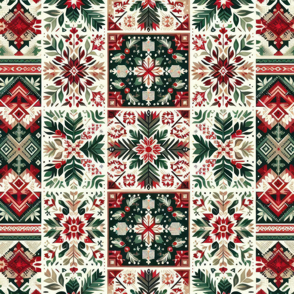Plaid Christmas Fat Quarter Bundle