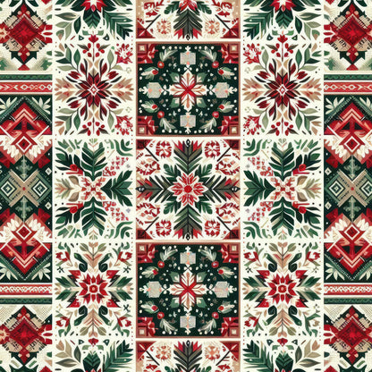 Plaid Christmas Fat Quarter Bundle