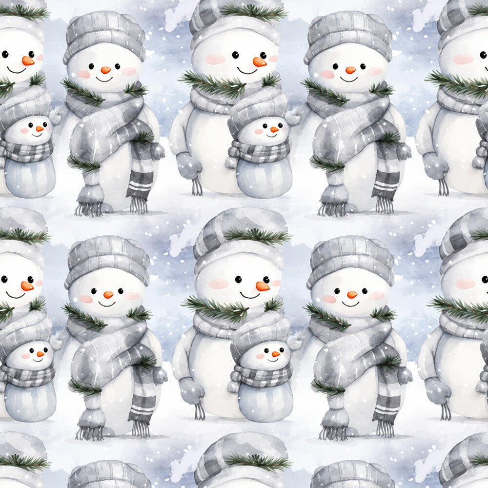 Vintage Icy Silver Christmas Fat Quarter Bundle