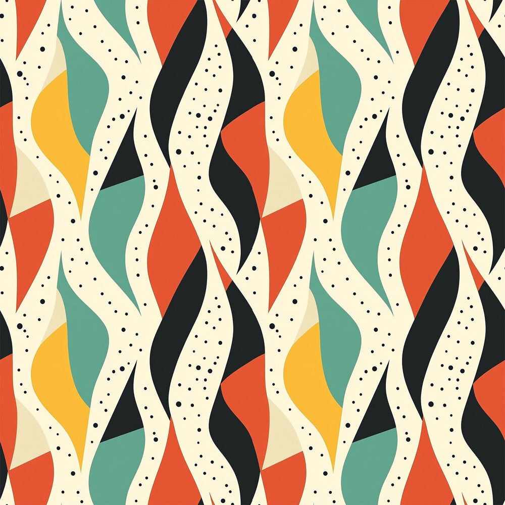 Modern Retro Geometric Fat Quarter Bundle