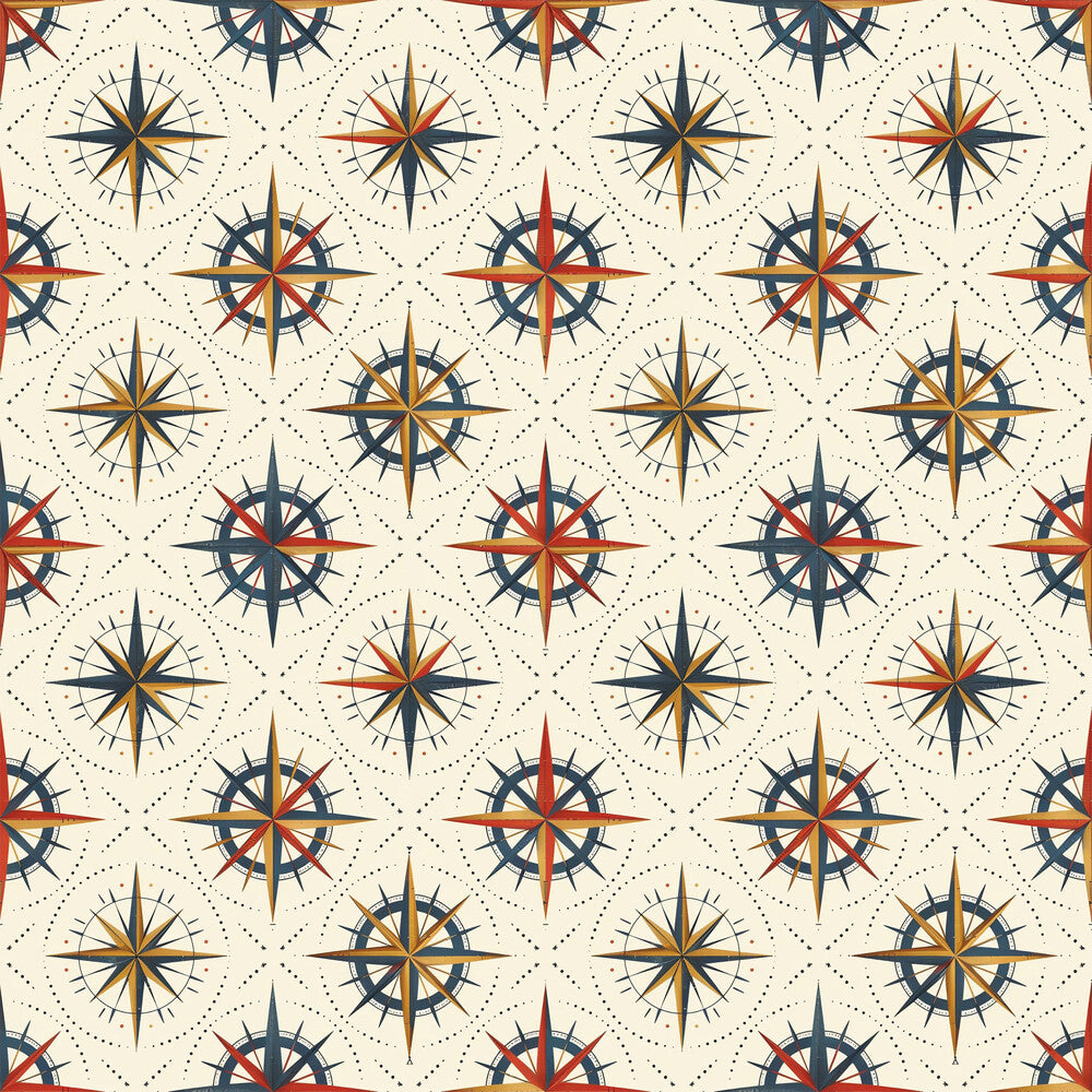 Classic Compass Rose Fat Quarter Bundle