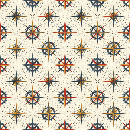 Classic Compass Rose Fat Quarter Bundle