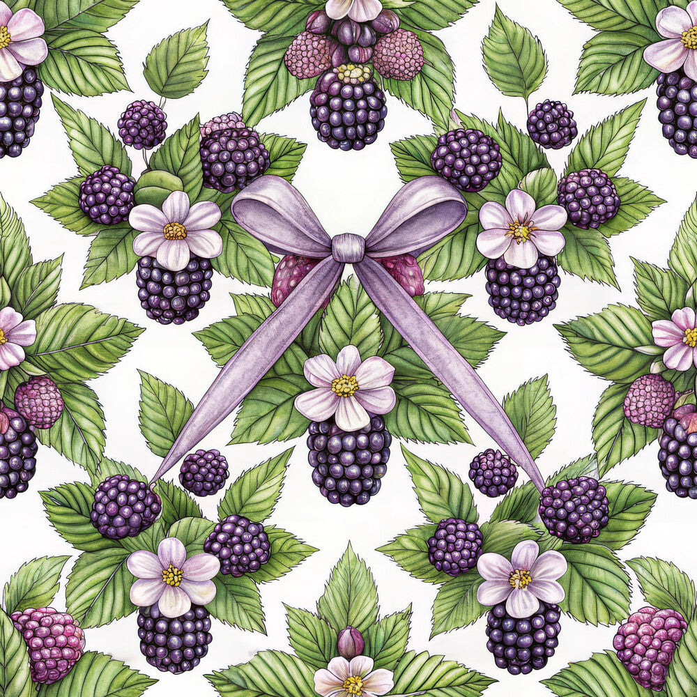 Blackberry Gingham Fat Quarter Bundle