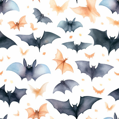 Watercolor Halloween Characters Fat Quarter Bundle